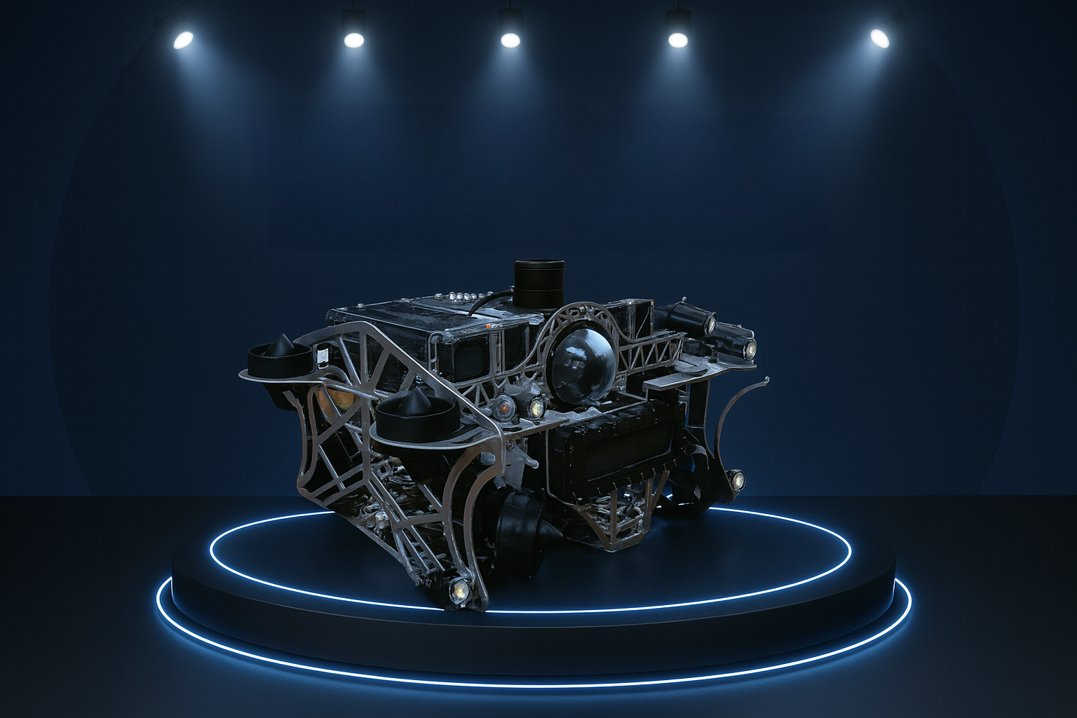 SPENCA underwater infrastructure vehicle — subsea inspection and monitoring platform