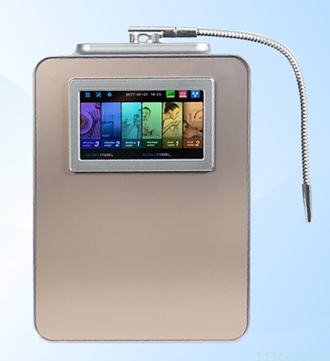 SPENCA alkaline water ionizer with colour touchscreen control panel